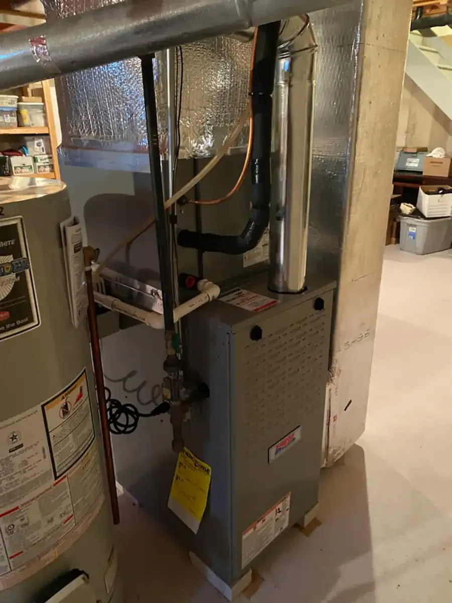 Basement Furnace & Water Heater by NorthStar Service LLC
